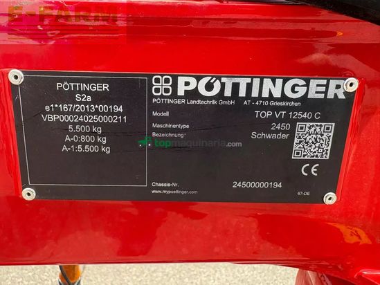 Rastrillo - Pöttinger - top vt 12540 c