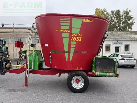 Remolqu esparcidor - Strautmann - vertimix 1651