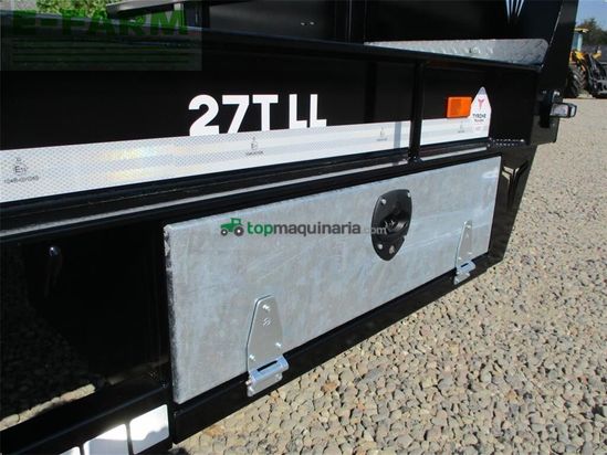 Remolqu agrícola -  - tyrone 27tll lang model med kombi bremser, både