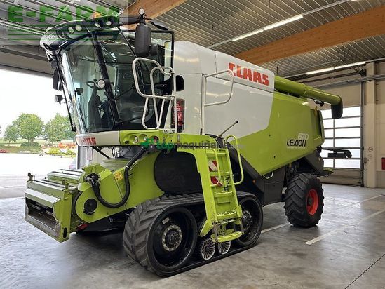 Cosechadora de Cereal - Claas - lexion 670 tt
