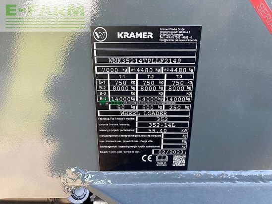 Minicargadora - kramer - kl43.8l