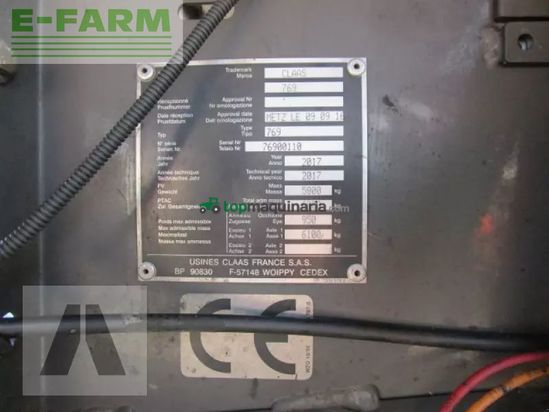 Empacadora gigant - Claas - rolland 454