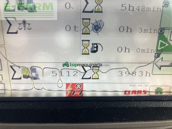 Cinta transportadora de forraje - Claas - cargos 8500