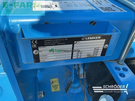 Grada rotativa - Lemken - zirkon 12 + saphir 9-ds | 177 hektar !