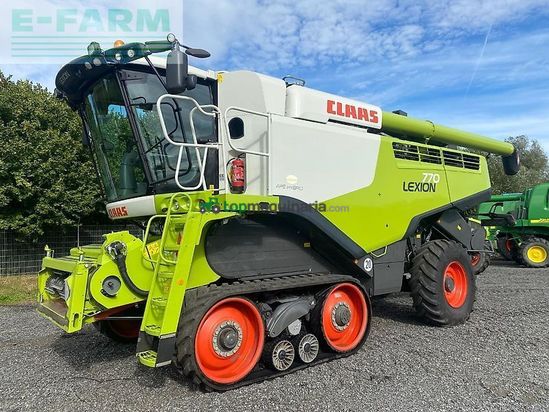 Cosechadora de Cereal - Claas - lexion 770 tt + cemos automatic + v1230