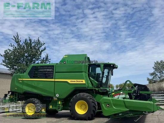 Cosechadora de Cereal - John Deere - t5 400 + 6,70m vario-schneidwerk