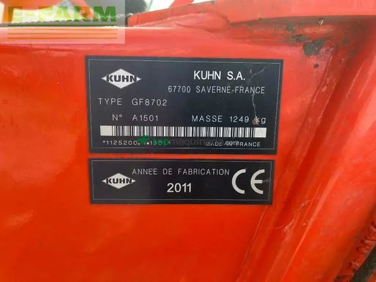 Rastrillo - Kuhn - gf 8702