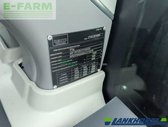 Tractor agrícola - Deutz-Fahr - 6160 ttv green-warrior