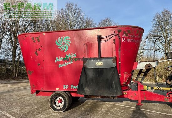Remolqu esparcidor -  - voermengwagen 20 m³