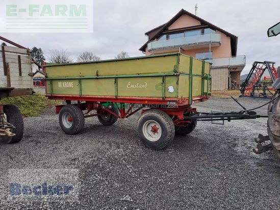 Remolqu agrícola - Krone - 2 achs - 3 seiten