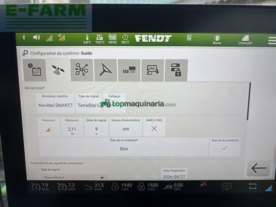 Tractor agrícola - Fendt - 516 vario profi plus