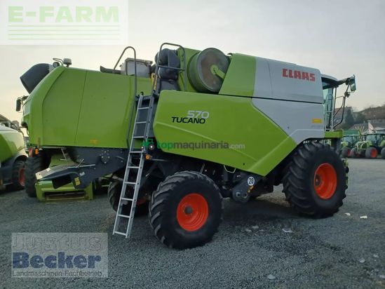 Cosechadora de Cereal - Claas - tucano 570