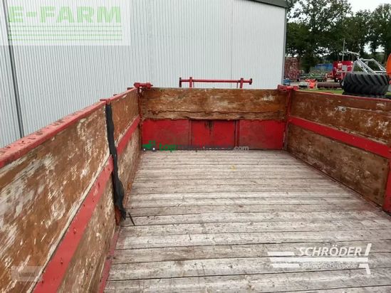 Remolqu agrícola -  - miedema 1 achs anhänger