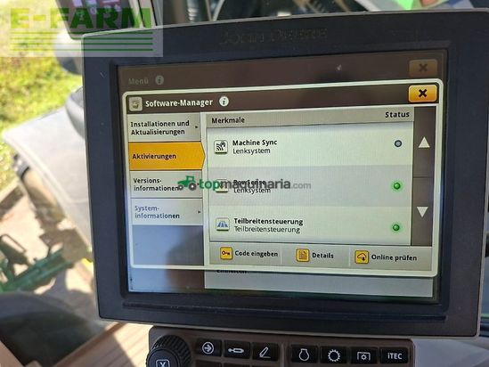 Tractor agrícola - John Deere - 6r250 garantie 06/2028