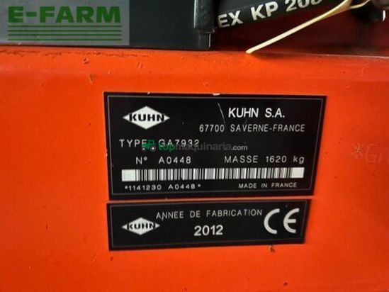 Henificador - Kuhn - ga 7932