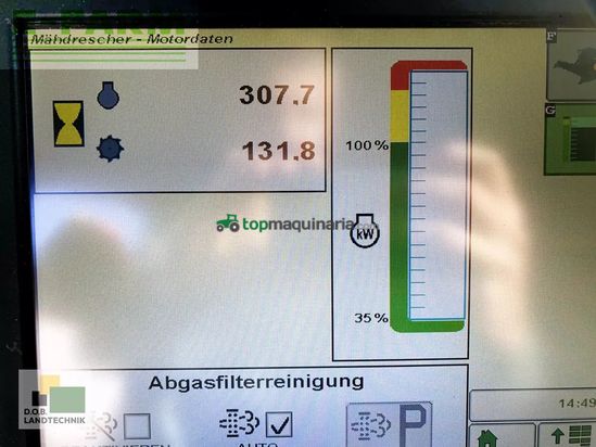 Cosechadora de Cereal - John Deere - t560 hillmaster