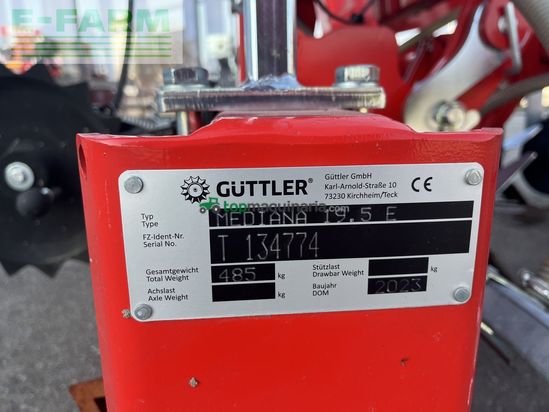 Cultivador -  - güttler greenmanager 18 grubber-walzen-striegel-