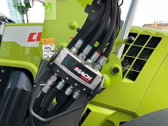 Tractor agrícola - Claas - arion 650 cis + fl140 + maxi-care CIS+