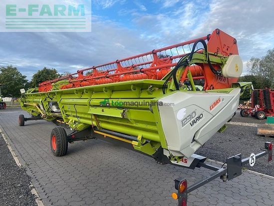 Cabezal - Claas - vario 1230 - modelljahr 2019 mit wagen