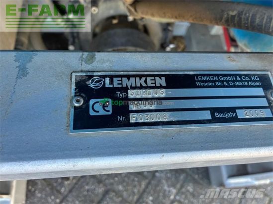 Atomizador - Lemken - sirius 1600
