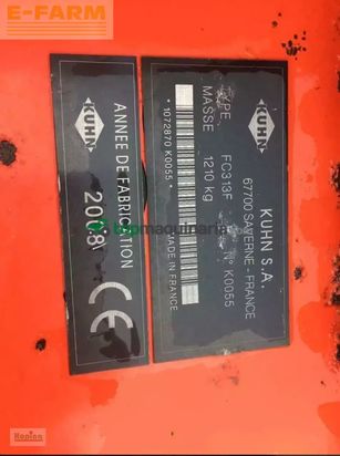 Cortacésped manual - Kuhn - fc313