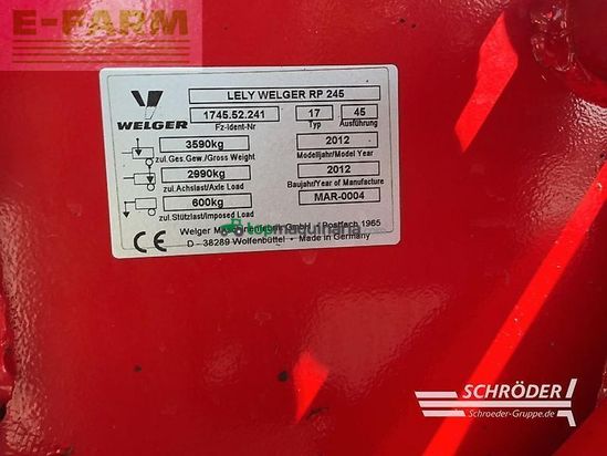 Empacadora gigant - Lely - rp 245