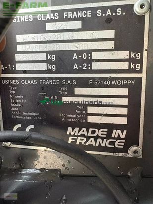 Empacadora gigant - Claas - rollant 630 rc