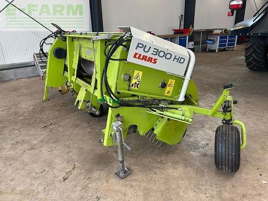 Cosechadora de Cereal - Claas - jaguar 890 mit kemper 360 und pu