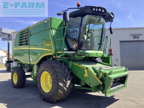 Cosechadora de Cereal - John Deere - t 550i + 725x + tw