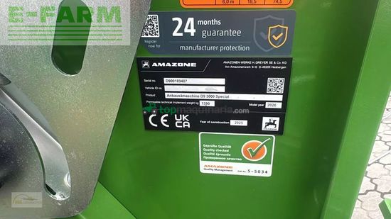 Sembradora - Amazone - d9 3000 special