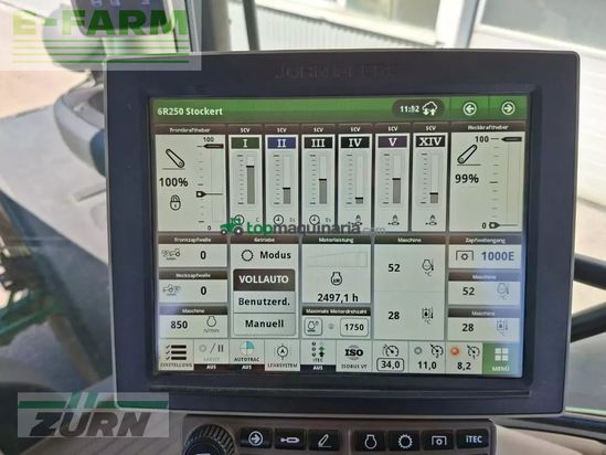 Tractor agrícola - John Deere - 6r250 garantie b.06/2028