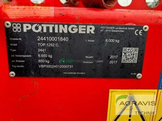 Rastrillo - Pöttinger - top 1252 c