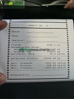 Cuba de purin - Samson - pg 18 (laufleistung ca. 115.000m3)