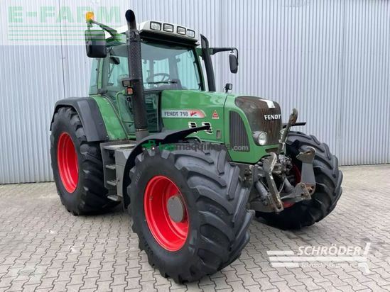 Tractor agrícola - Fendt - 718 vario tms