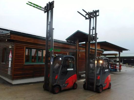 Elevadora - Linde - h16d-01evo triplex 4,62m + ss + kabine