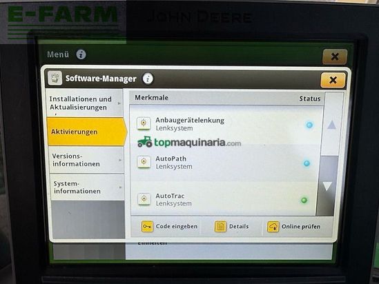 Tractor agrícola - John Deere - 6r 215 *garantieverlängerung*
