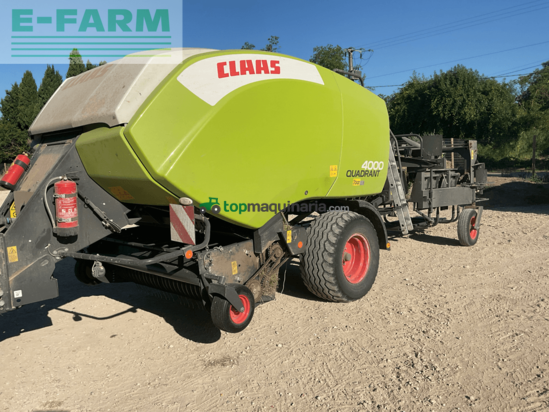Empacadora gigant - Claas - quadrant 4000
