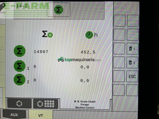 Empacadora gigant - Krone - comprima v 150 xc plus