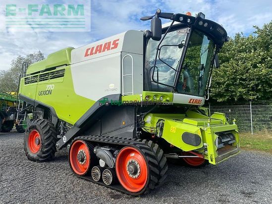 Cosechadora de Cereal - Claas - lexion 770 tt + cemos automatic + v1230