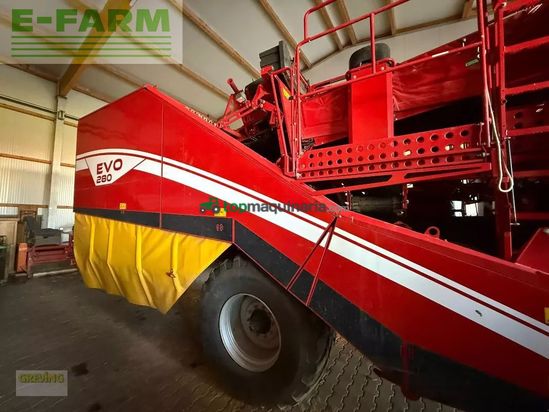Cosechadora - arrancadora de patata - Grimme - evo 280
