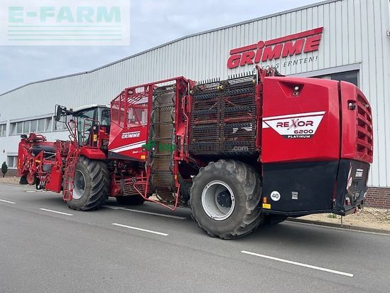Cosechadora de Cereal - Grimme - rexor 6200 pl radschar fm 300