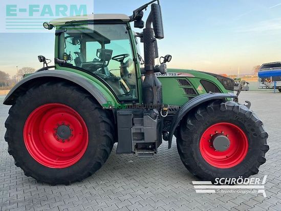 Tractor agrícola - Fendt - 722 scr profi plus | rtk