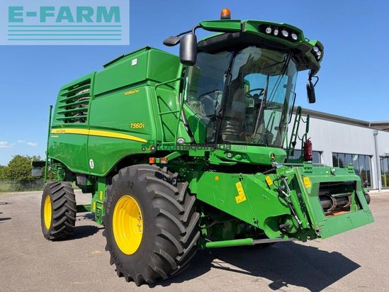Cosechadora de Cereal - John Deere - t560i hill master