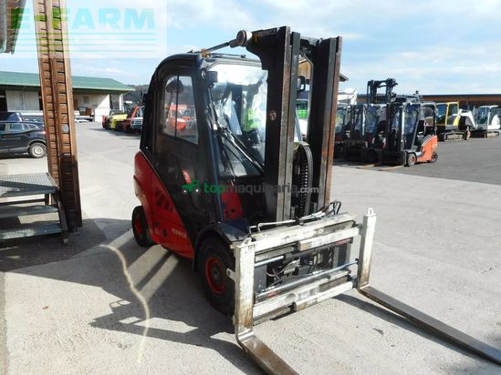 Elevadora - Linde - h35d-01 triplex seitenschieber zinkenverstellung