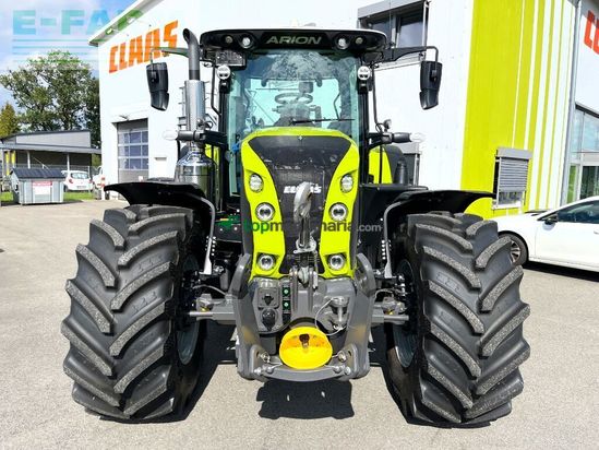 Tractor agrícola - Claas - arion 630 cmatic cis+, fkh + fzw