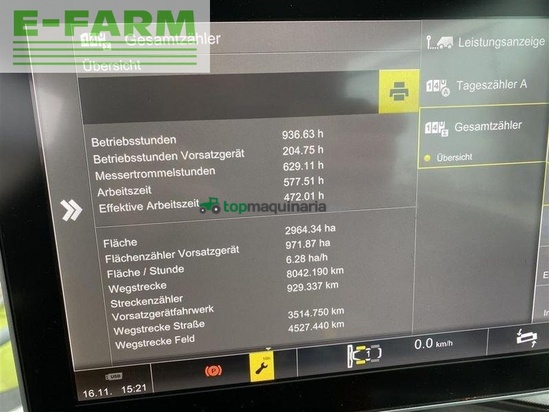 Cosechadora de Cereal - Claas - jaguar 970