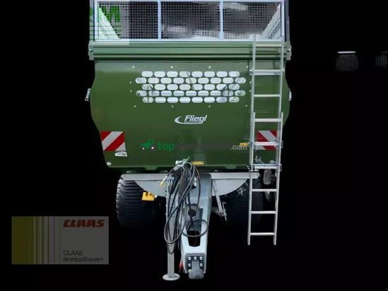 Volquet - Fliegl - tmk 190 fox tandem hellgrün