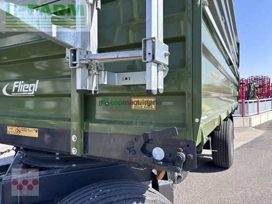 Remolqu agrícola - Fliegl - 18t kipper dk 180 maxum fox