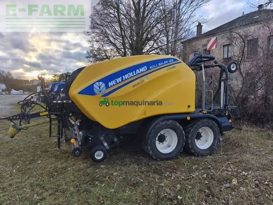 Empacadora gigant - New Holland - roll baler 125 combi