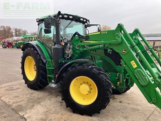 Tractor agrícola - John Deere - 6135r + fl 643r